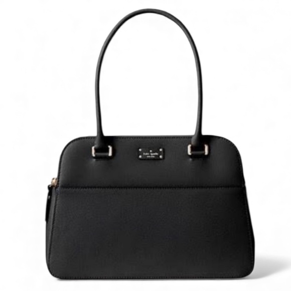 Kate Spade Terri Grove Street Structured Leather satchel W/ Gold Hardware - Picture 1 of 15